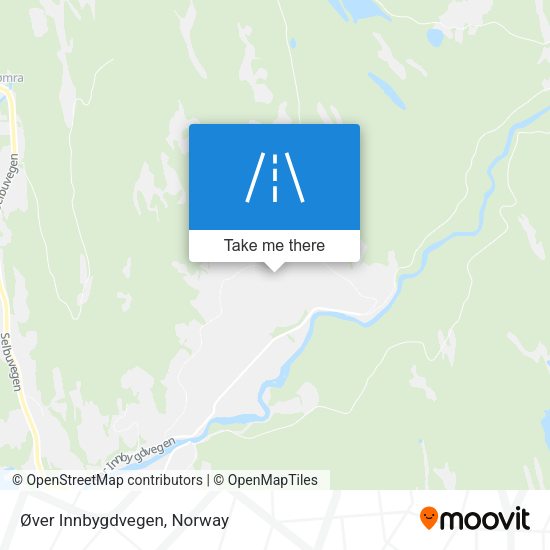 Øver Innbygdvegen map