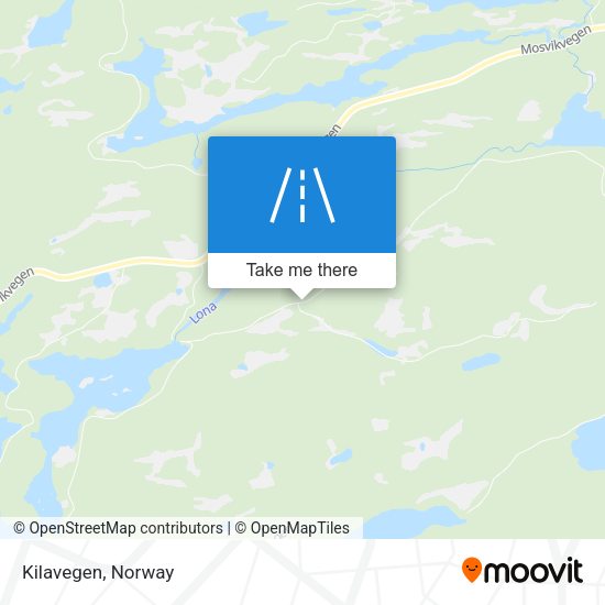 Kilavegen map