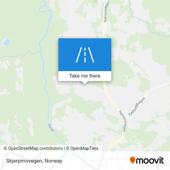 Skjerpmovegen map