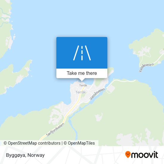 Byggøya map