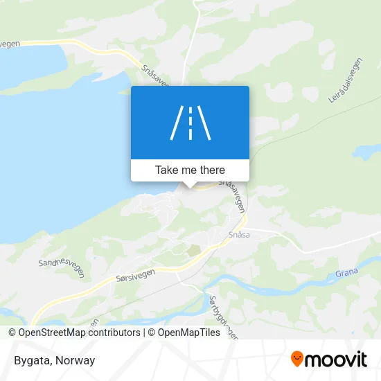 Bygata map