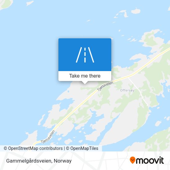 Gammelgårdsveien map