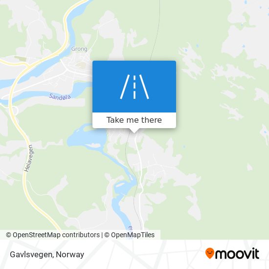 Gavlsvegen map