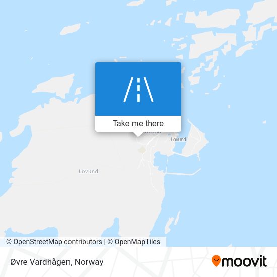Øvre Vardhågen map
