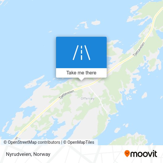 Nyrudveien map