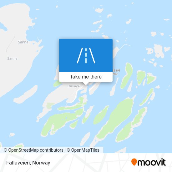 Fallaveien map