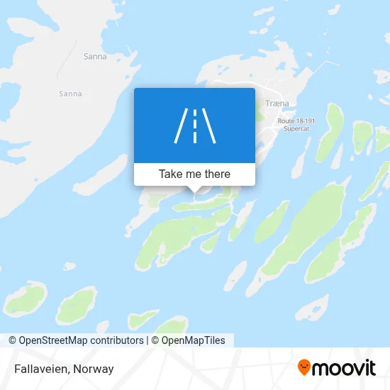 Fallaveien map
