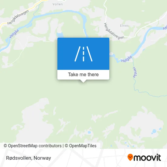 Rødsvollen map