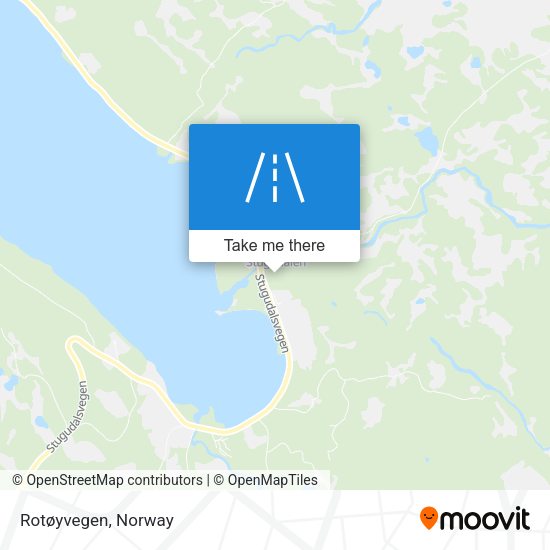 Rotøyvegen map