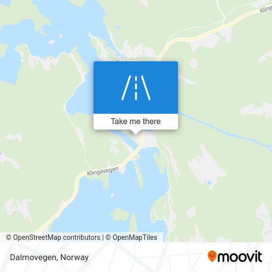 Dalmovegen map