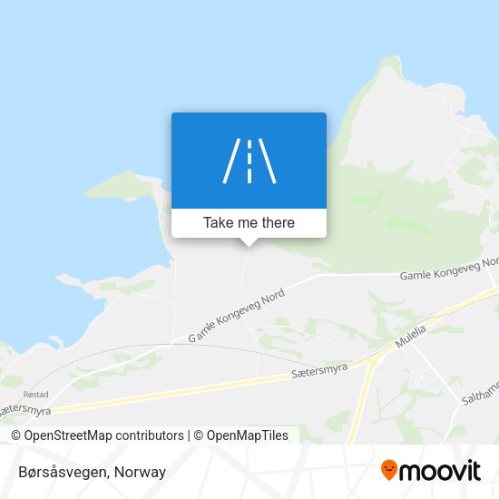 Børsåsvegen map