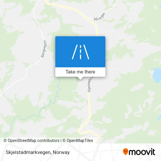 Skjelstadmarkvegen map