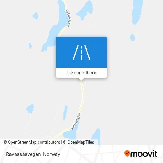 Ravassåsvegen map