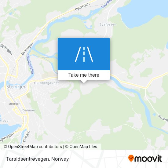 Taraldsentrøvegen map