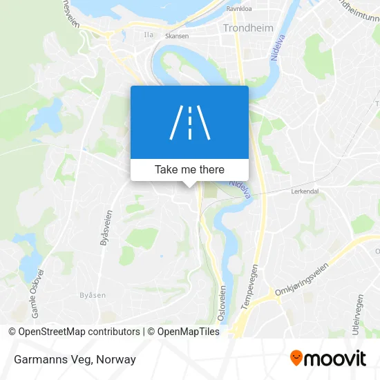 Garmanns Veg map