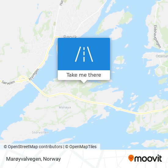 Marøyvalvegen map