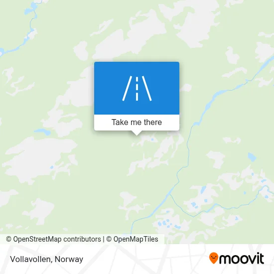 Vollavollen map