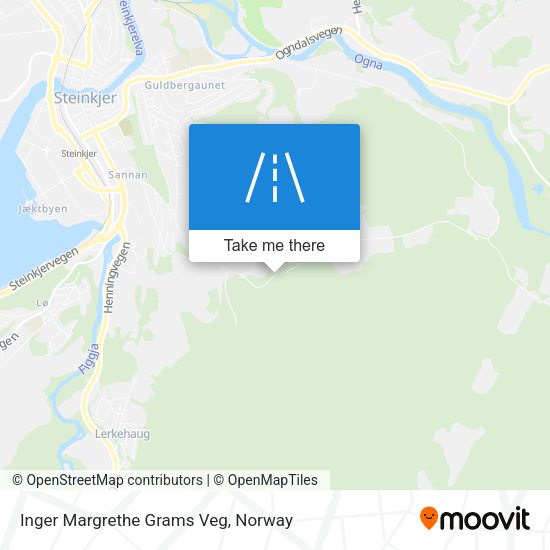 Inger Margrethe Grams Veg map