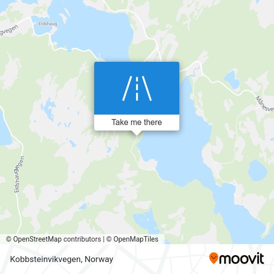 Kobbsteinvikvegen map