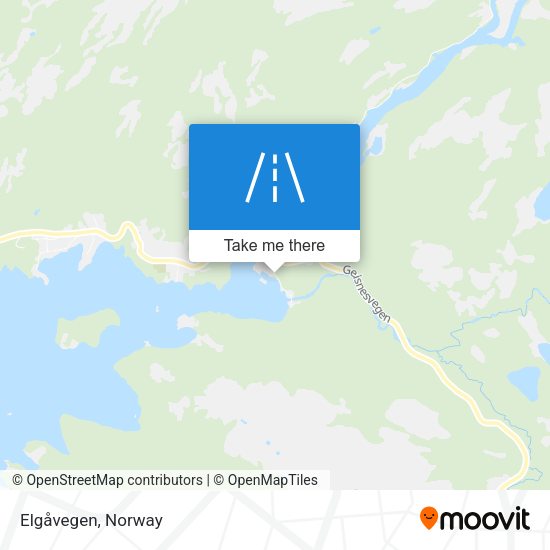 Elgåvegen map