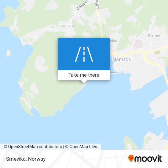 Smevika map