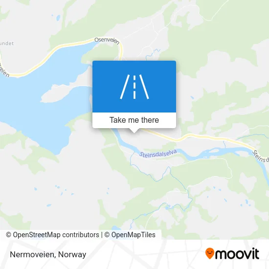 Nermoveien map