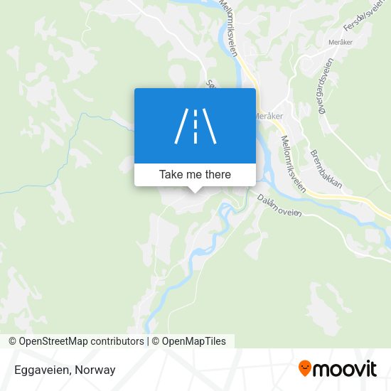 Eggaveien map