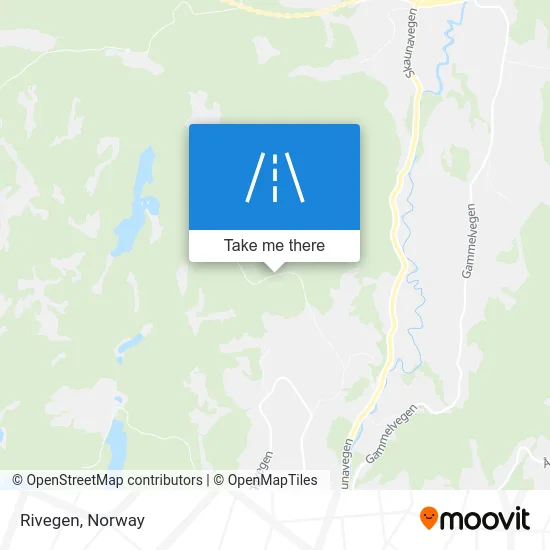 Rivegen map