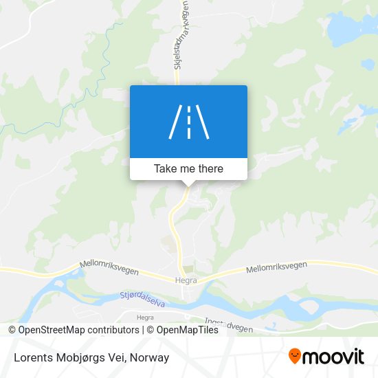 Lorents Mobjørgs Vei map