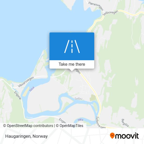 Haugaringen map