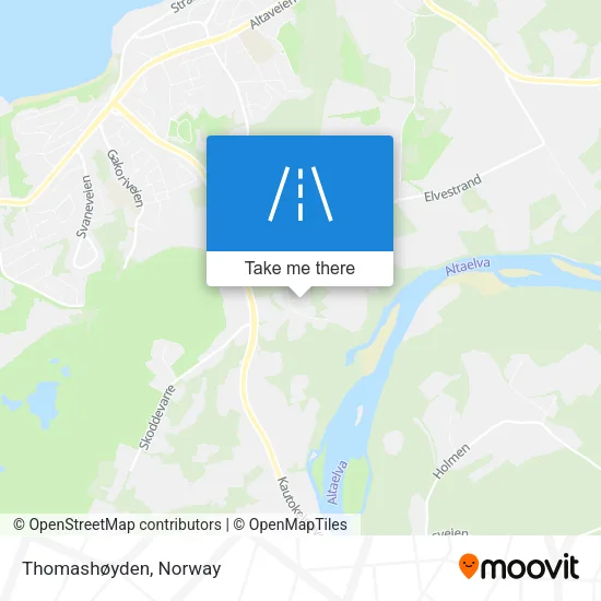 Thomashøyden map