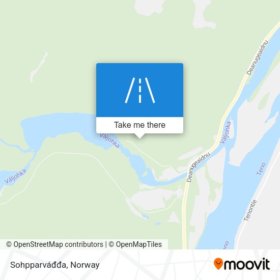 Sohpparváđđa map