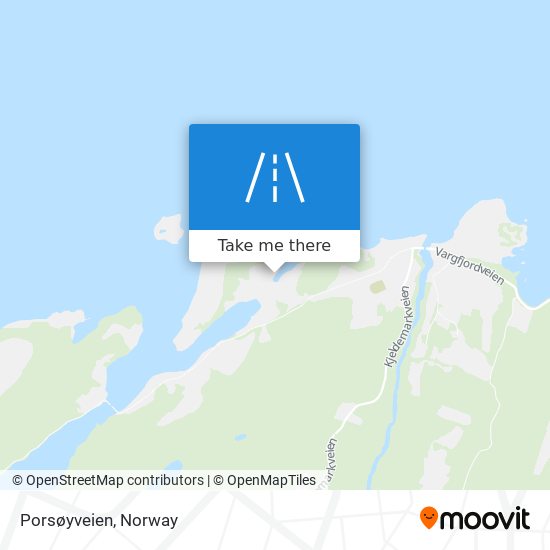 Porsøyveien map