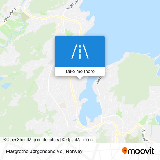 Margrethe Jørgensens Vei map