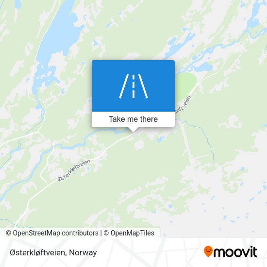 Østerkløftveien map