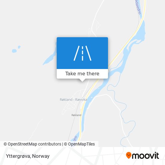 Yttergrøva map