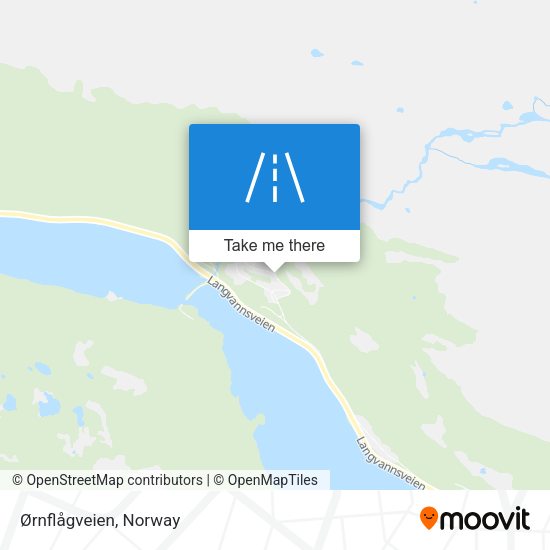 Ørnflågveien map