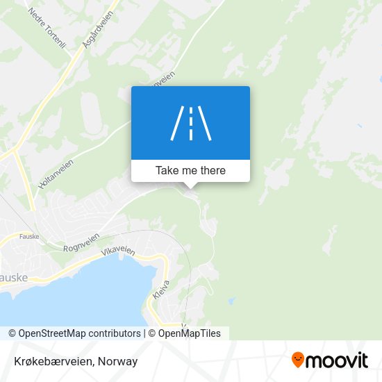Krøkebærveien map