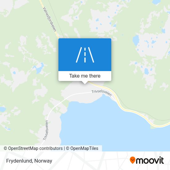 Frydenlund map