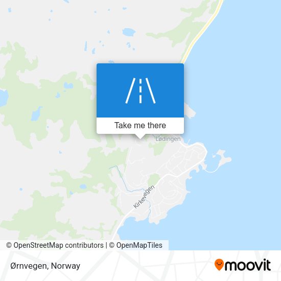 Ørnvegen map