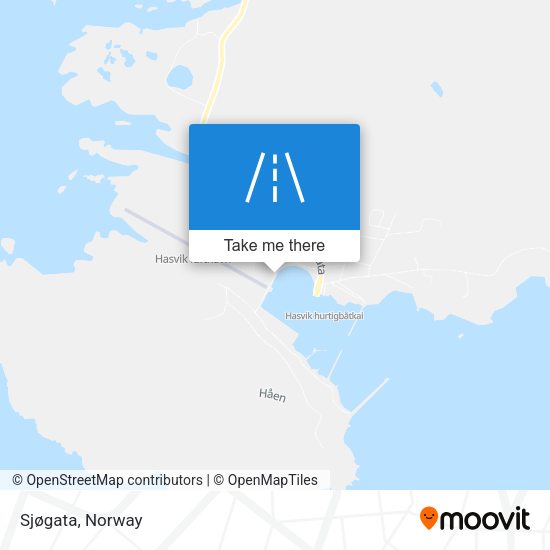 Sjøgata map