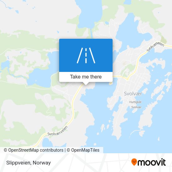 Slippveien map