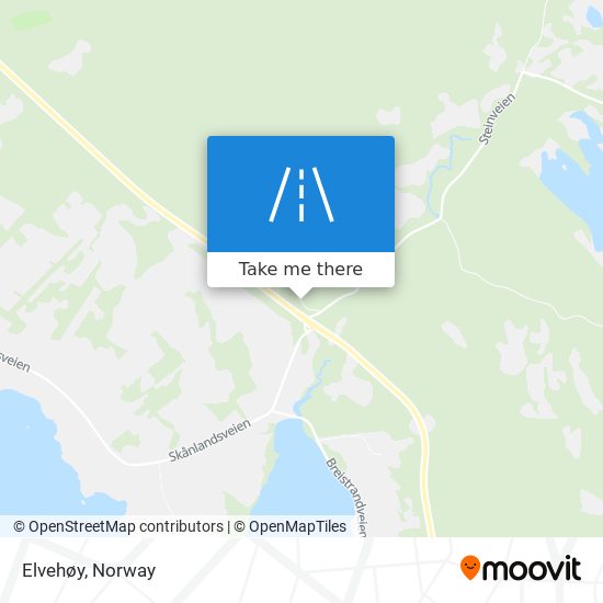 Elvehøy map