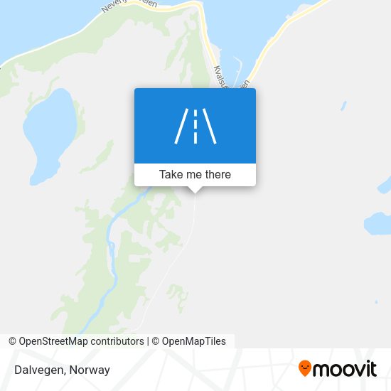 Dalvegen map