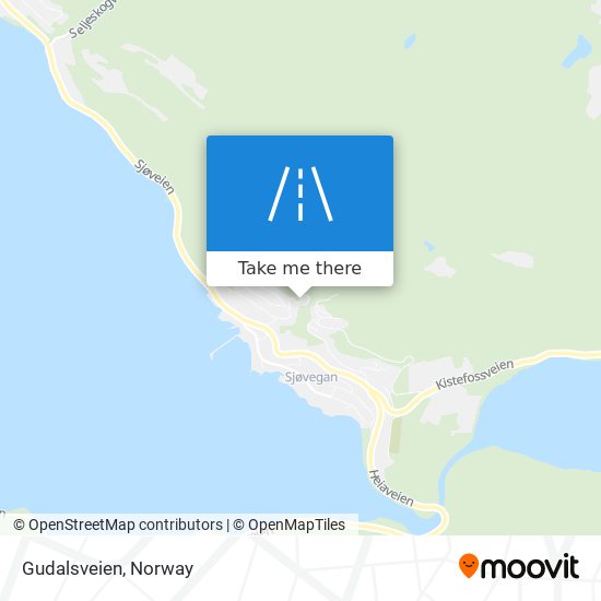 Gudalsveien map