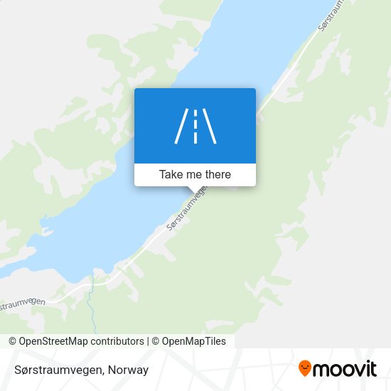 Sørstraumvegen map
