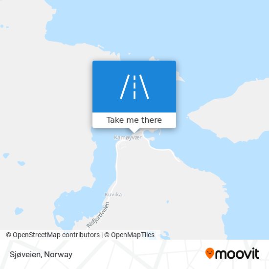 Sjøveien map