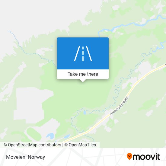 Moveien map