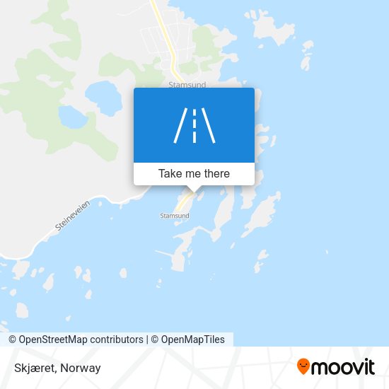 Skjæret map