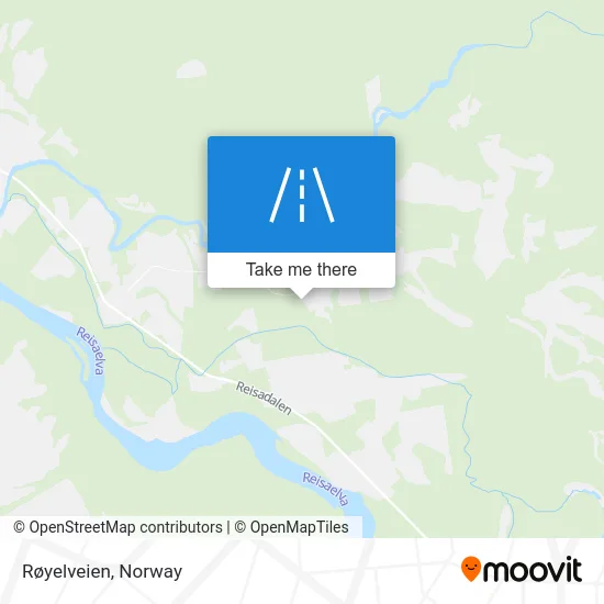 Røyelveien map